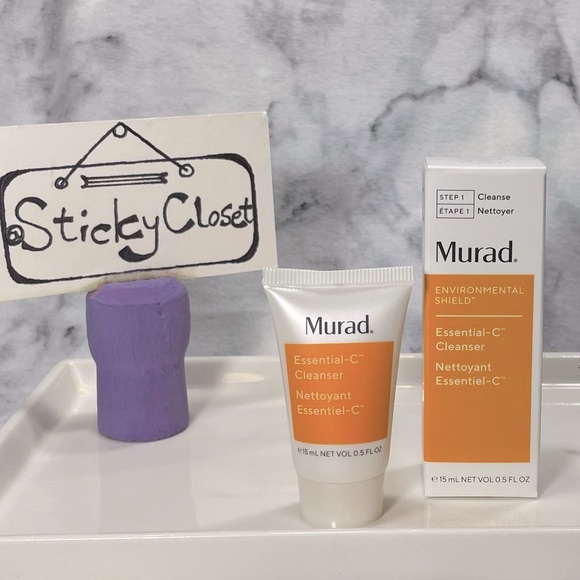 Murad Essential-C Cleanser, Vitamin A, C, Citrus, Antioxidant, NEW - Mini 15 ml - Picture 2 of 11